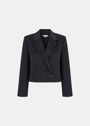 VESTE EN LAINE ELLIS GRAPHITE
