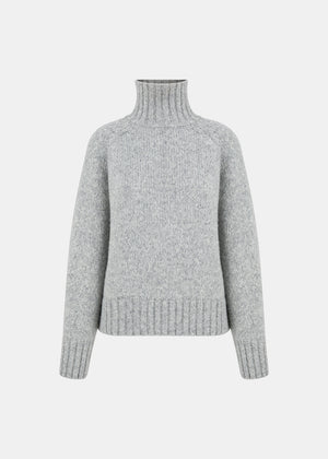 SWETER REIGN TURTLENECK GREY