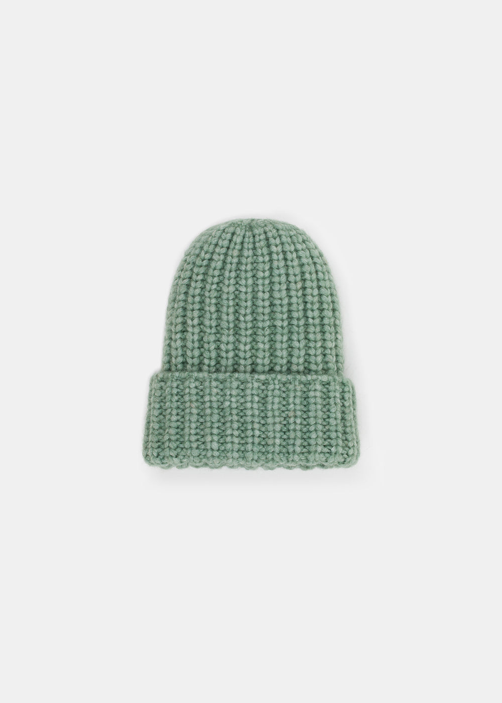 CHUNKY WOOLEN HAT MINT