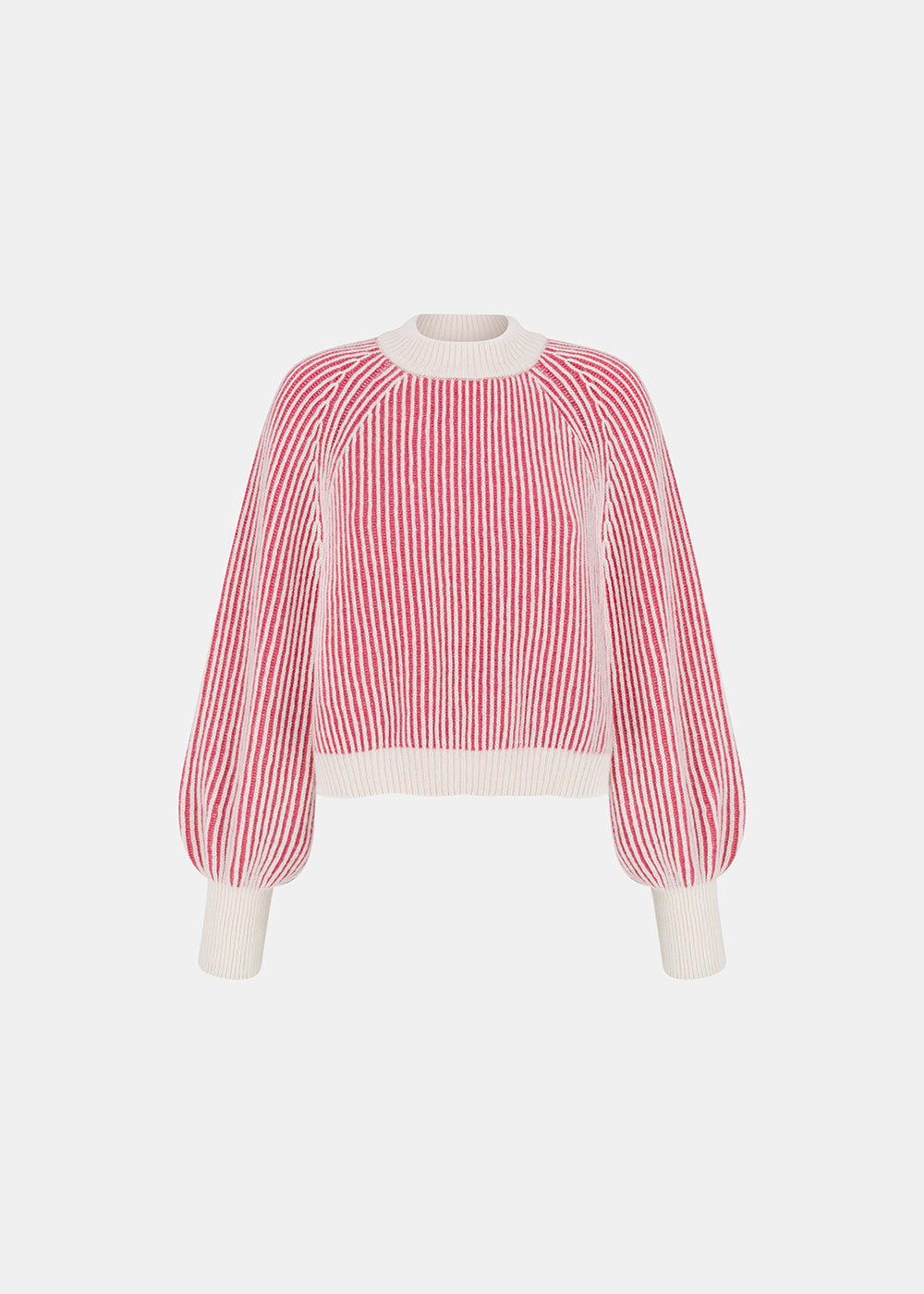 SHAWN WOLL PULLOVER ROSA