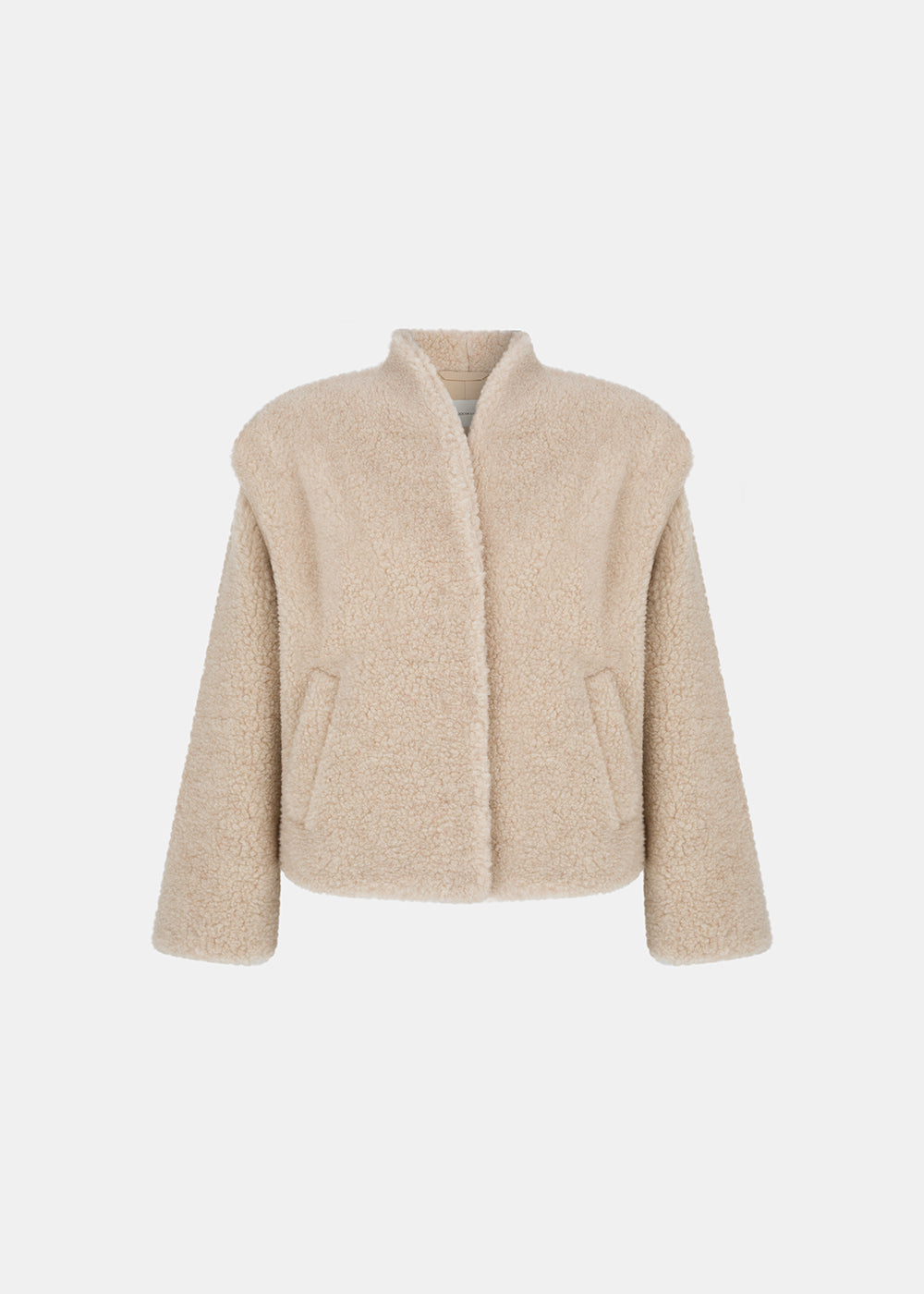 CHERIE WOLLJACKE BEIGE