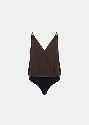 PERCY BODYSUIT BROWN