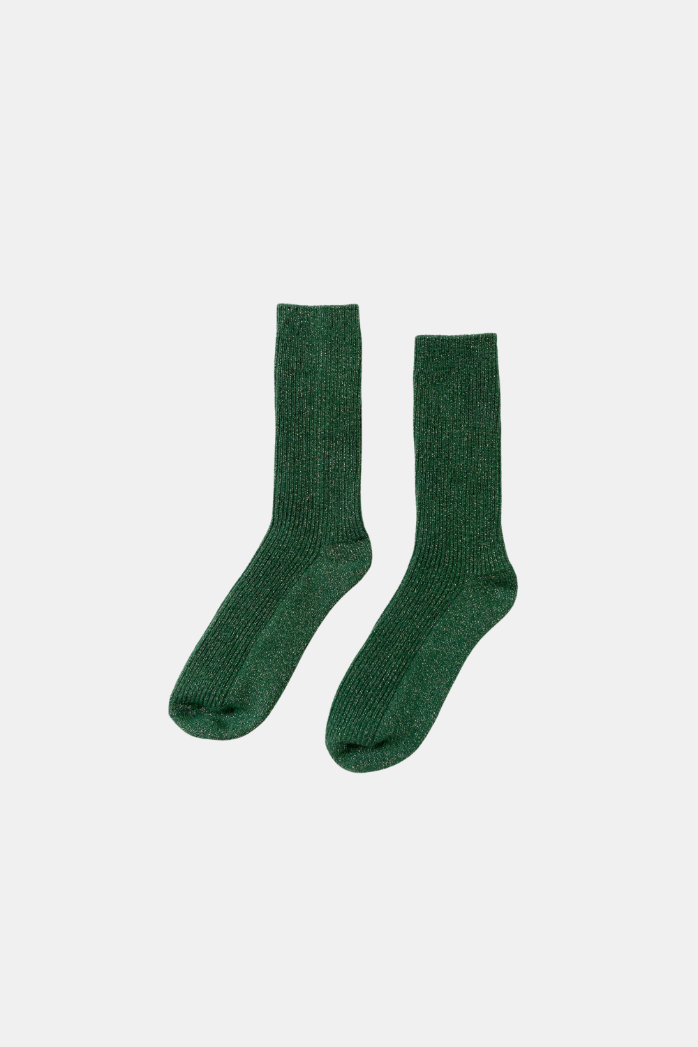 LE BON SHOPPE WINTER SPARKLE SOCKS EVERGREEN