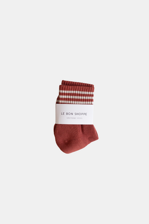 LE BON SHOPPE GIRLFRIEND SOCKS TERRACOTTA