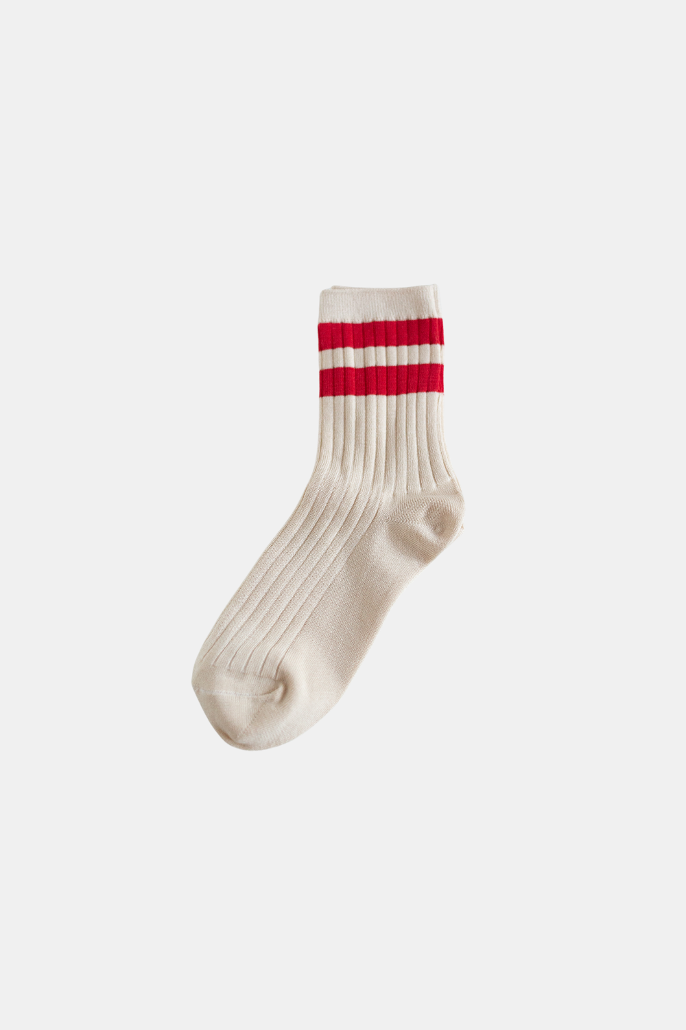 LE BON SHOPPE HER VARSITY SOCKS RED