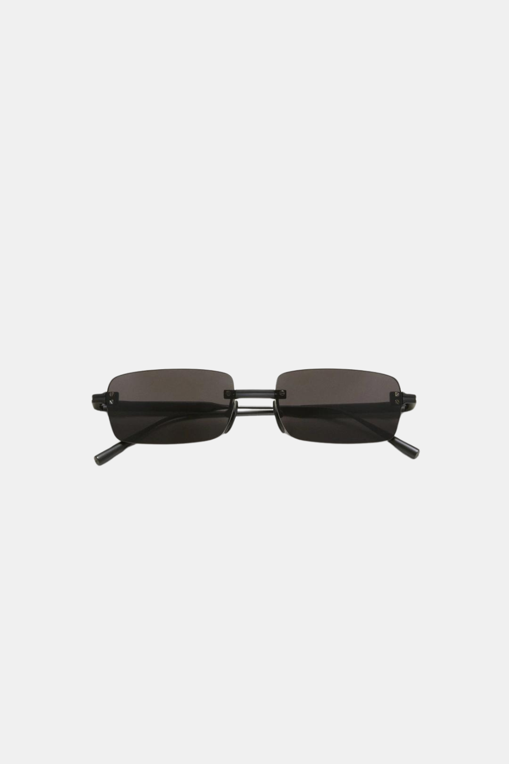 CHIMI EYEWEAR RIMLESS PARALLEL SUNGLASSES BLACK