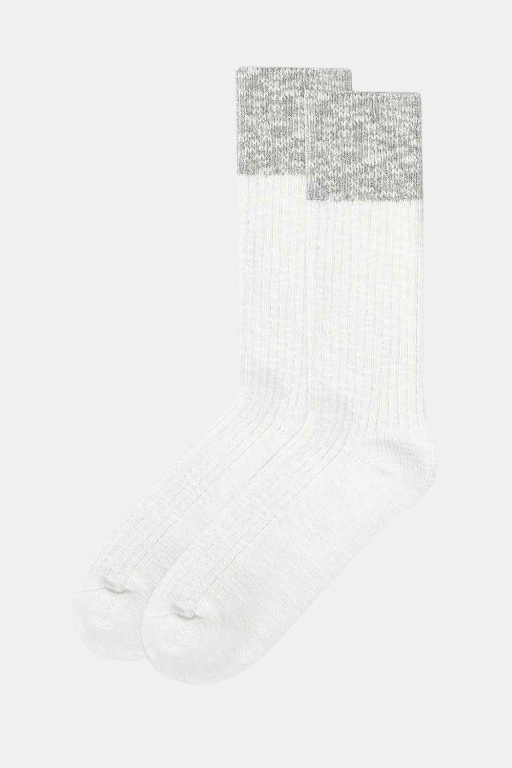 LE BON SHOPPE COLOR BLOCK COTTAGE SOCKS