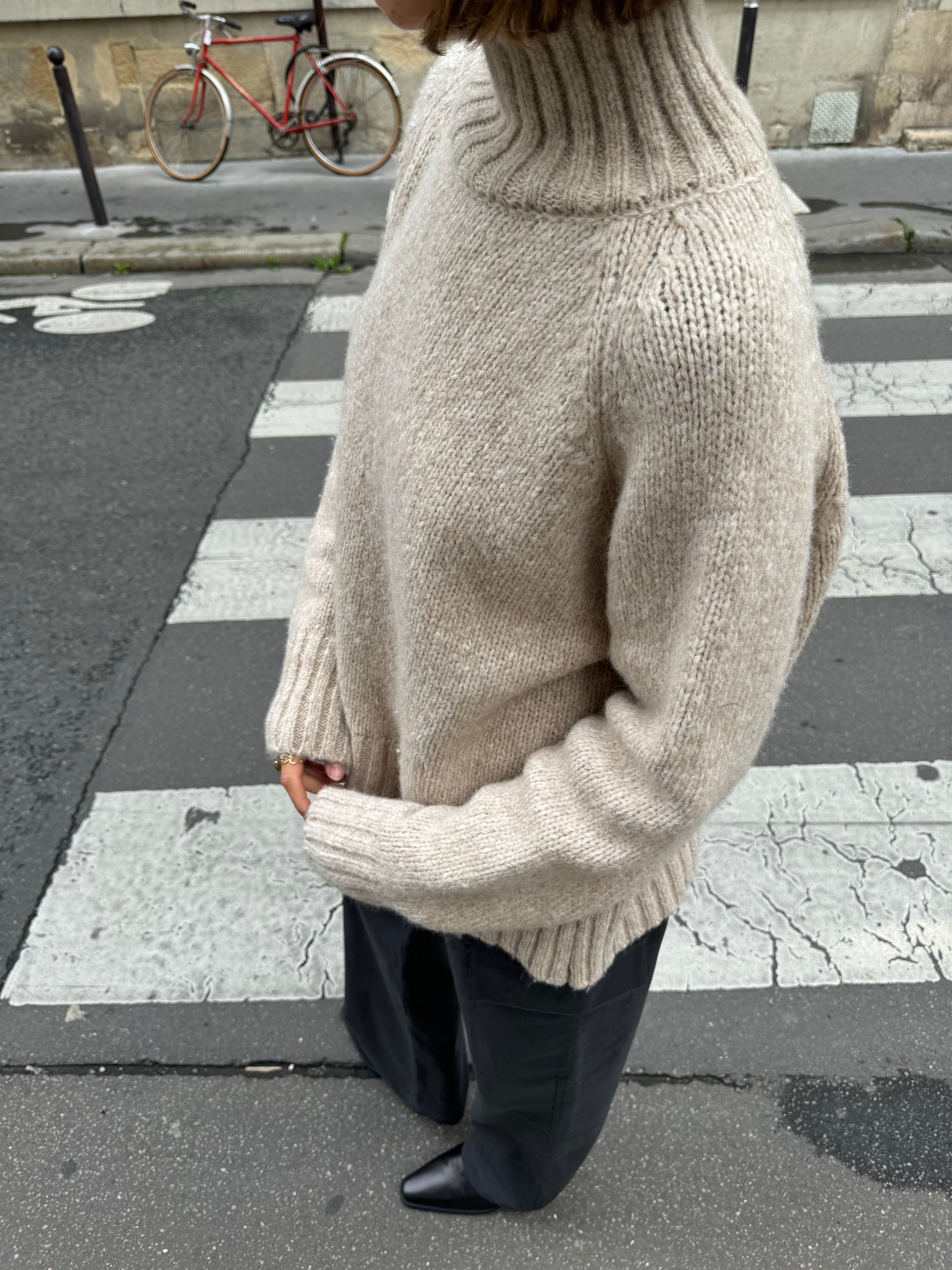 PULL À COL ROULÉ REIGN BEIGE