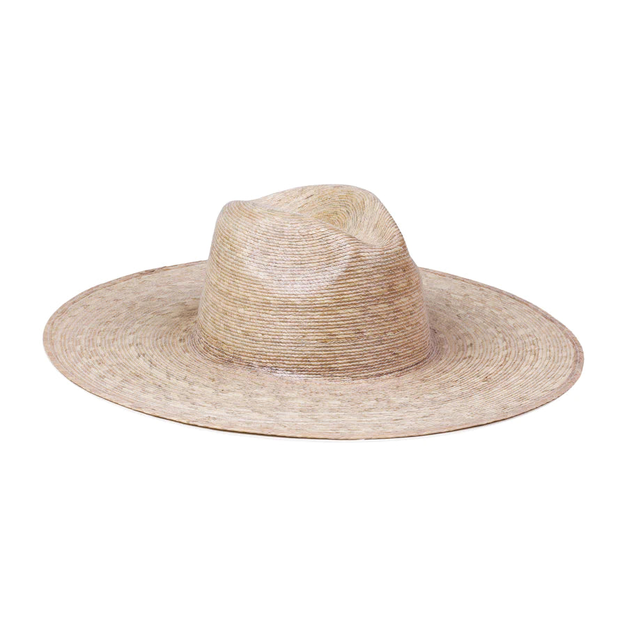 Manque de couleur Palma large fedora chapeau