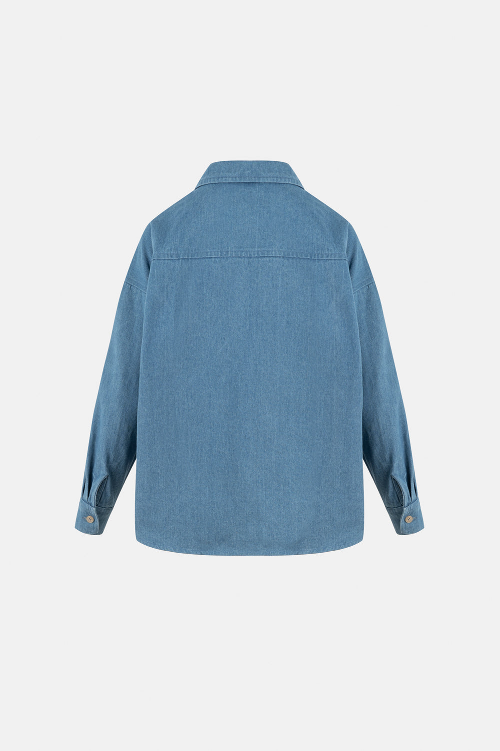 HOLLY OVERSIZE DENIM SHIRT BLUE