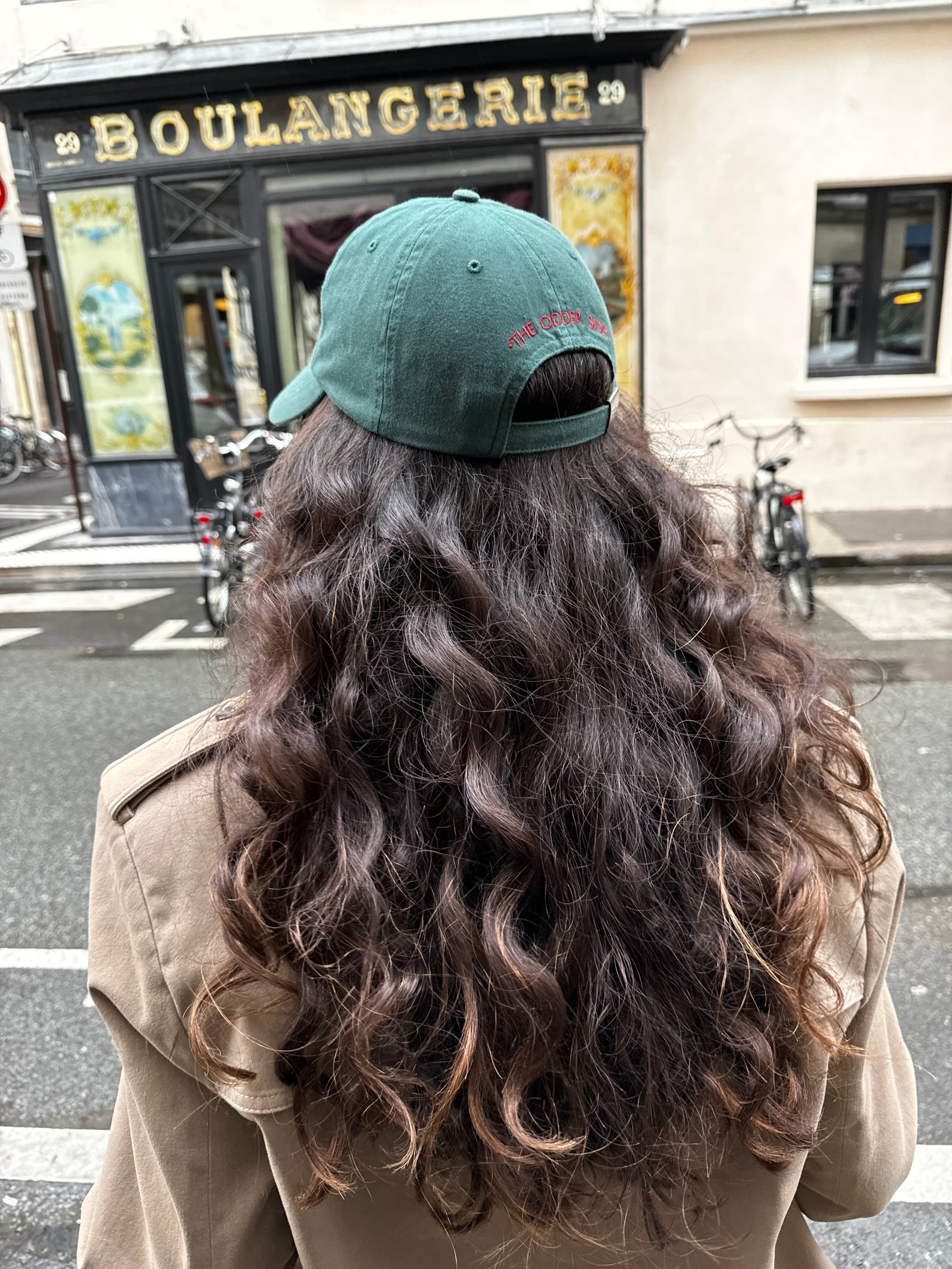 CASQUETTE ROSE VERTE