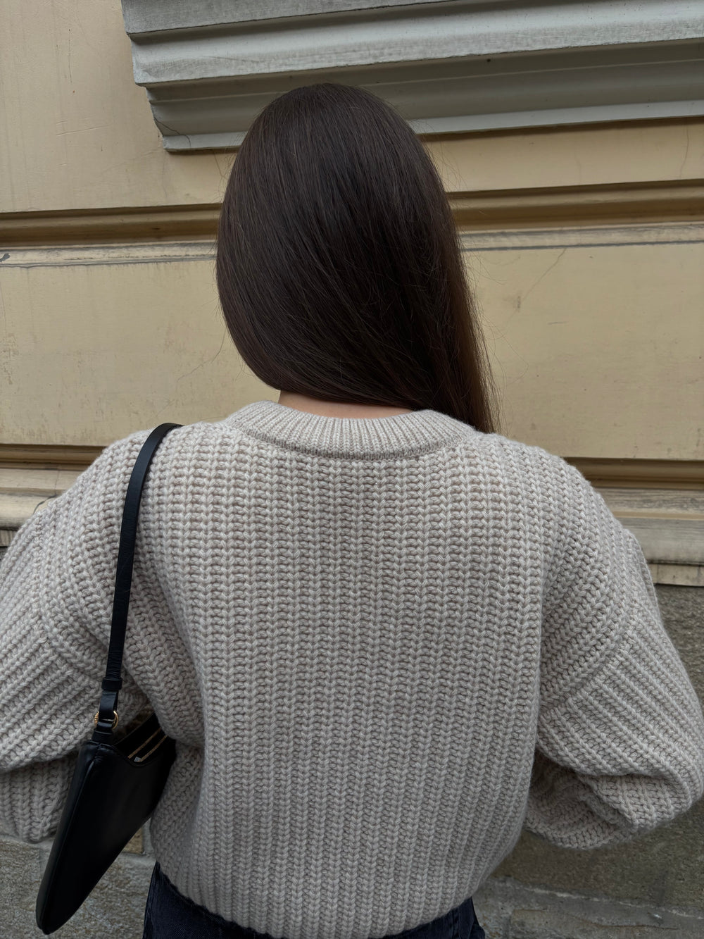 ONCE WOLL-PULLOVER BEIGE