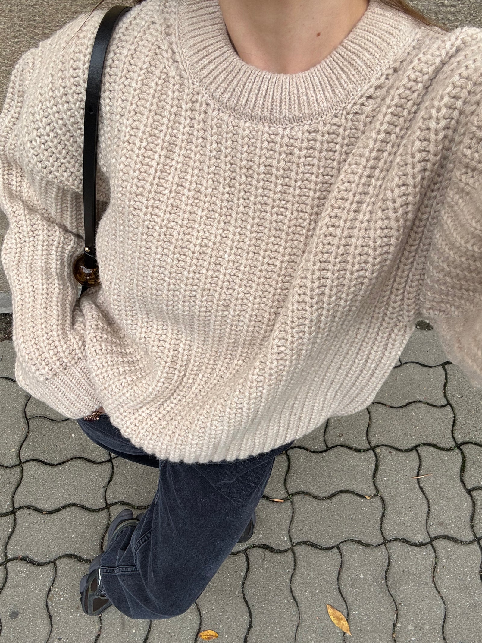 ONCE WOLL-PULLOVER BEIGE