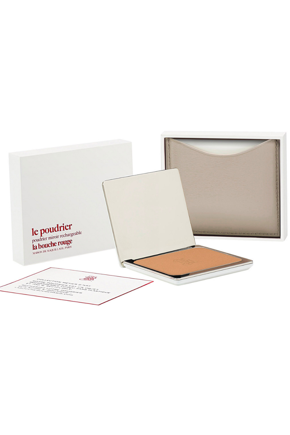 LA BOUCHE ROUGE BEIGE FINE LEATHER LA TERRE BLONDE SET